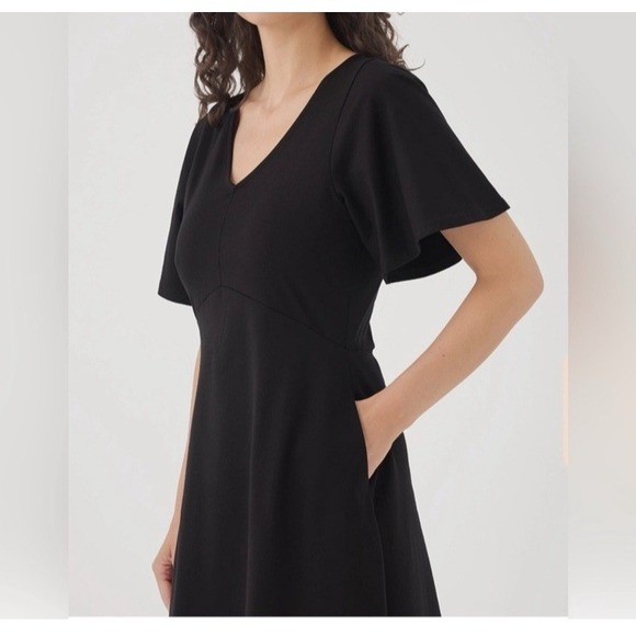 Pact Black Women's Dress - Picture 5 of 10